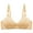Beige, variant on Womens Bras No Wire Comfort Wireless Bralette Full Coverage Seamless Soft Breathable Everyday T Shirt for Sleep Yoga 36 38 40 42B C D Multi Colors