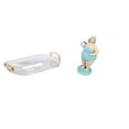 thumbnail image 1 of Bandeja de almacenamiento,Bandeja rectangular para servir frutas y postres de cocina,Figura de dama en traje de baño,Figura de dama en traje de baño para decoración de mesa,Escultura de, 1 of 8