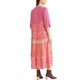 thumbnail image 3 of VESTIDO FLORAL BOHO CON VOLANTES A LINEA CASUAL MAXI L ROSA, 3 of 6