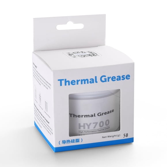Hy700-100G Cpu Pasta De Grasa Para Disipador Térmico Compuesto Conductividad Térmica: >3,14 W/M-K Alto Rendimiento A Base De Carbono Para Cpu Pc Gpu Ps5-100 Gramos