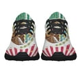 thumbnail image 5 of Mexican American flag Shoes Sneakers Black Size 5, 5 of 7
