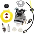 thumbnail image 1 of Kit de carburador para filtro de combustible de bujía de motor de desbrozadora de 52 cc 49 cc 43 cc esquí esquí Gafas de esquí, 1 of 5