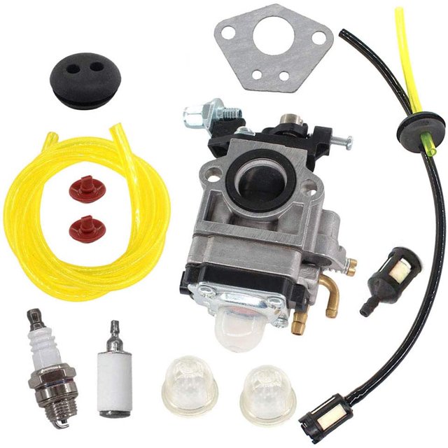 Kit de carburador para filtro de combustible de bujía de motor de desbrozadora de 52 cc 49 cc 43 cc esquí esquí Gafas de esquí