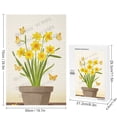 thumbnail image 2 of 1000 Piece Daffodil Wooden Jigsaw Puzzle, Floral Design for Adults, Finished Size 20" x 30", 2 of 8