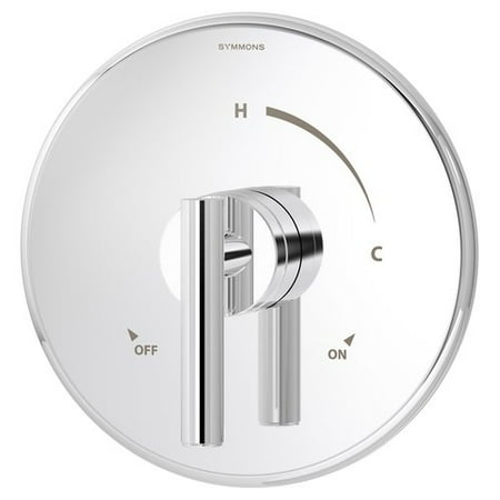 Dia Shower Valve Trim in Satin Nickel (Valve Not Included)