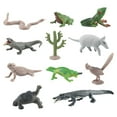 thumbnail image 4 of 12x figuras de animales , juego de figuras de animales, modelo simulado para suministros de fiesta, decoración para pasteles, niños y niñas Estilo F, 4 of 8