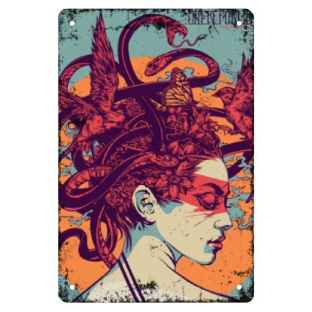 Placa de banda, placa de letrero de estaño de Metal Retro para Bar, Pub, Club, pintura decorativa de hierro Tmvgtek Para estrenar