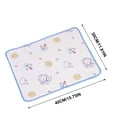 thumbnail image 3 of AuroraX Ice Silk Cooling Mat for Dogs Cats Non Gel Pressure Activated Vibrant Indoor Pet Cooling Mat for Cats Non-Toxic Cooling Pads for Dogs in Pets, 3 of 8