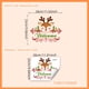 thumbnail image 5 of Fiudx Artículos en oferta con ofertas flash Pegatinas navideñas para puerta, decoración, bienvenida, fondo inglés, pegatinas para decoración del hogar y la sala de estar, 5 of 5