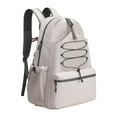 thumbnail image 1 of Almencla Tennis Bag Adjustable Strap Lightweight Large Capacity Pickleball Racket Bag Beige, 1 of 8