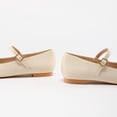 thumbnail image 5 of PENNYSUE Women's Low Heel Square Toe Closed Toe Dress Sandals Single Strap Buckle Flat Shoes for Summer Party Wedding, 5 of 5