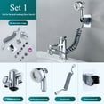 thumbnail image 6 of Universal Multifunction Bathroom Water Diverter Tap Faucet Extender With 360 Rotating Massage Shower Head Sprayer, 6 of 9