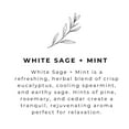 thumbnail image 3 of River Birch White Sage + Mint Scented Natural Hand Soap - Handmade Soap - Moisturizing Hand Wash with Amber Glass Dispenser - Luxury Scented and Hydrating - Vegan and Non-Toxic - 16 Fl Oz, 3 of 5