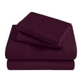 thumbnail image 2 of Ultra Soft Premium 300 Thread Count Egyptian Cotton Solid Sheet Set by BNM, 2 of 9