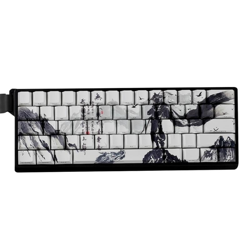 Original Profile Keycaps PBT Material Dyes Sublimations Side Print Keycap For Small Mechanical Keyboards 60% 68% Layout