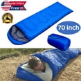 thumbnail image 2 of 4 Season Outdoor Envelope Sleeping Bag Waterproof Warm Adult Camping Hiking, 2 of 10