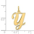 thumbnail image 4 of Diamond2Deal 14K Pendentif Initiale en Or Jaune pour Femmes, 4 of 6