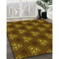 thumbnail image 2 of Ahgly Company Indoor Square Patterned Dark Bisque Brown Area Rugs, 5' Square, 2 of 6