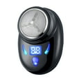 thumbnail image 2 of PEONAVET Electric Shavers Men's Mini Portable Shaver Pocket Shaver USB Rechargeable Mini Shaver Suitable for Home Car Travel Gift with Battery Display, 2 of 9
