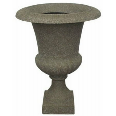 Fiberglass Smoking Urn - Williams Bay F069B-61 Havana Urn Fiberglass Planter, Limestone, 24