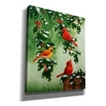 thumbnail image 2 of Epic Graffiti 'Cardinals Hollies with Snow' by Crista Forest, Canvas Wall Art, 20"x24", 2 of 8