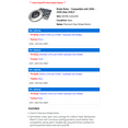 thumbnail image 2 of Brake Rotor - Compatible with 2006 - 2020 Hino 258LP 2007 2008 2009 2010 2011 2012 2013 2014 2015 2016 2017 2018 2019, 2 of 2