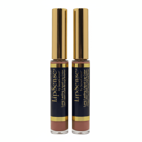 2 Pack, LipSense by SeneGence Long Lasting Liquid Lip Color Bombshell 0.25oz