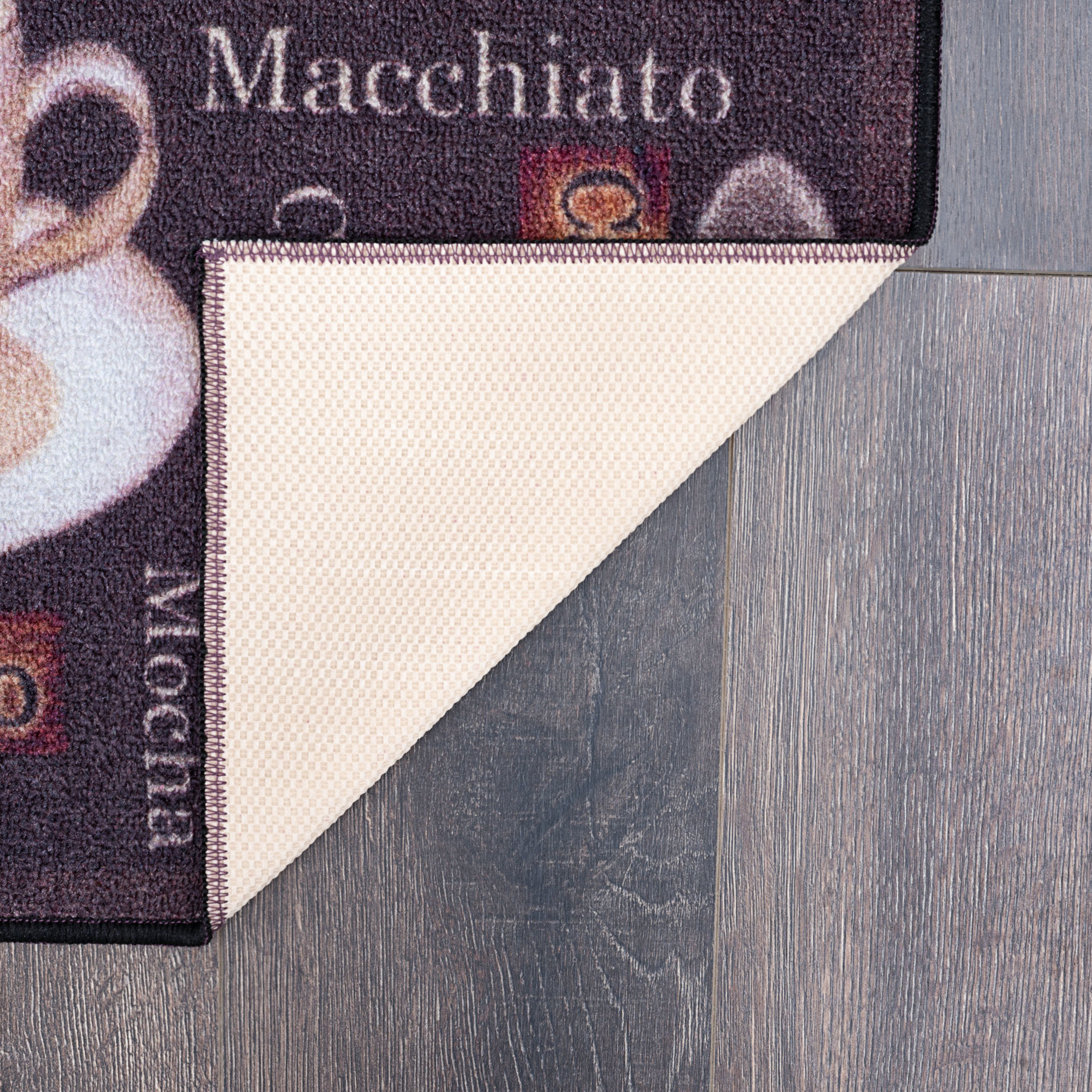 26x44 Modern Brown Runner Rugs for Hallway | Indoor Entry, Entryway, Walkway or Kitchen Rug 2'2'' x 3'8''