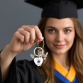 thumbnail image 1 of Hearth & Gear 2025 Graduation Stainless Steel Keychain For & Graduates, 1 of 5