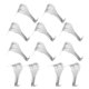thumbnail image 5 of GOOHOCHY 12 ganchos metálicos para riel de cuadros, resistentes, para colgar cuadros y exhibir., 5 of 8