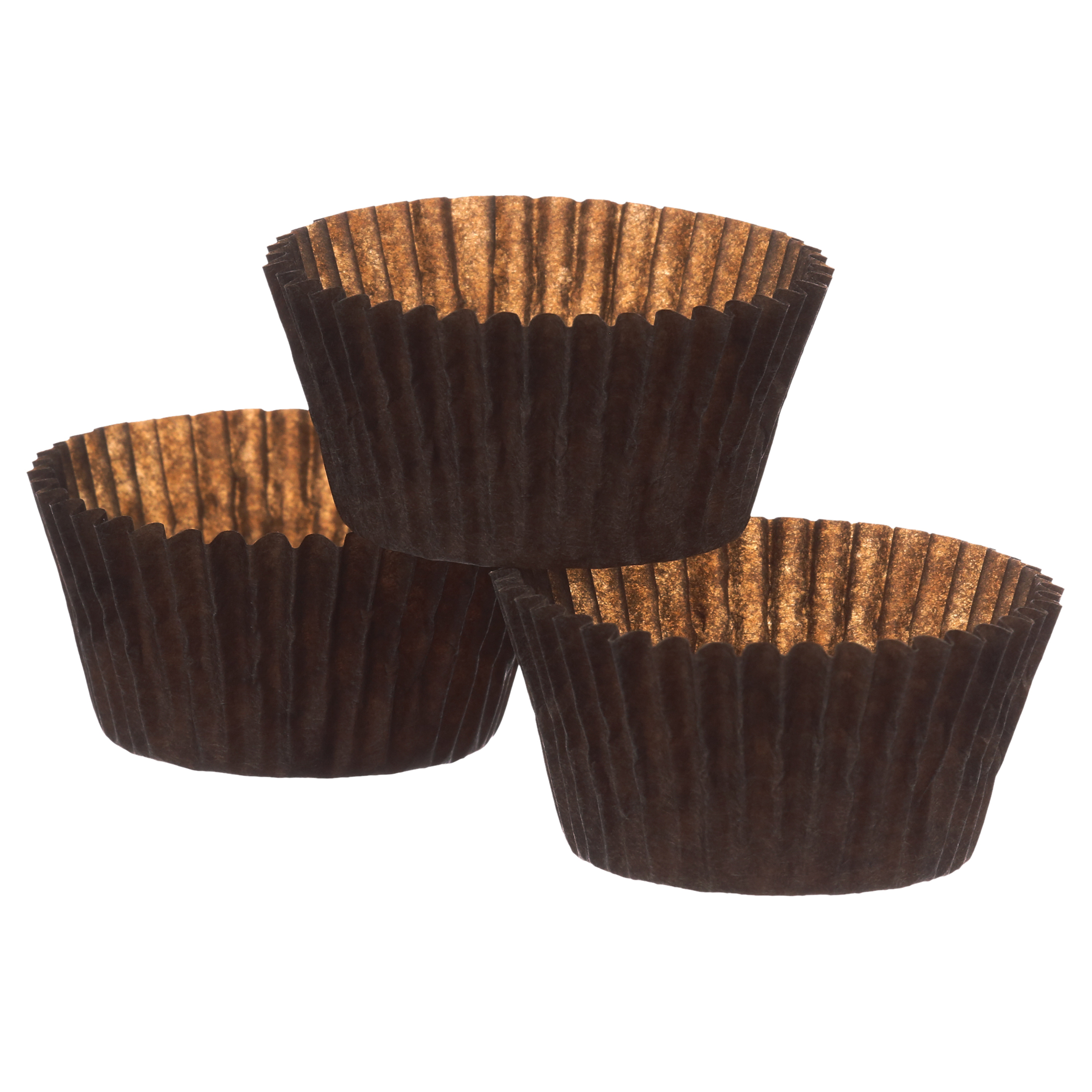 DECONY Brown jumbo Cupcake muffin baking cup Liners MADE IN USA appx. 500  pc. – Decony