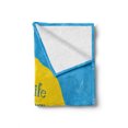 thumbnail image 2 of Tequila Soft Flannel Fleece Throw Blanket, Funny Drinking Words on Lemon with Mexican Themeds, Cozy Plush for Indoor and Outdoor Use, 60" x 80", Sky Blue Mustard, by Ambesonne, 2 of 6