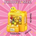 thumbnail image 4 of Mini Animal Claw Machine Electronic Arcade Game - Cute Animals Theme Indoor Party Game, Easy Operate Adults All Ages, Compact Space-Saving, Home Party Entertainment Office Fun, D, 1pc, 4 of 4