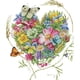 thumbnail image 1 of Kit Punto Cruz para Amantes Las Mariposas Hilo Algodón Ecológico No Completamente Bordado 36x40 Cm, 1 of 9