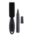 thumbnail image 4 of Pluma de crecimiento de barba de doble extremo para hombres Brocha de afeitar para dar forma a las patillas (negro) Sywqhk Cuidado Belleza, 4 of 6