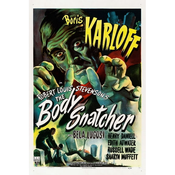 The Body Snatcher Movie Poster Reprint 27inx40in Any Room 27x40 Multi-Color Square Adults Posters