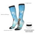 thumbnail image 4 of Balery Elephant Giraffe Calcetines novedosos Calcetines deportivos Calcetines hasta la rodilla Calcetines de algodón Calcetines originales y geniales, 4 of 6