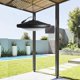 thumbnail image 3 of Lámparas Solares Suspendidas Lámpara De Calle Alimentada Por Energía Solar Jardín Al Aire Libre Luz Colgante Araña De Interior Luz Colgante Para Gazebo Courtyard Path Villa Moyic HA037315-00, 3 of 6