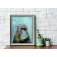 thumbnail image 3 of Awkward Styles Monkey Chewing Bubble Gum Poster Wall Art for Kids Bubble Gum Poster Monkey with Bubble Gum Artwork Gift Made in USA Cute Monkey Poster for Office Decor Monkey Artwork Animal Picture, 3 of 4