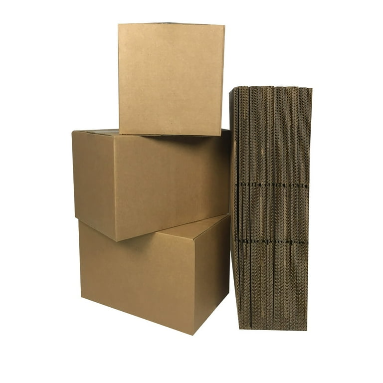 UBMOVE Small Moving Boxes for Shipping, Pack of 25, Size: 16x10x10