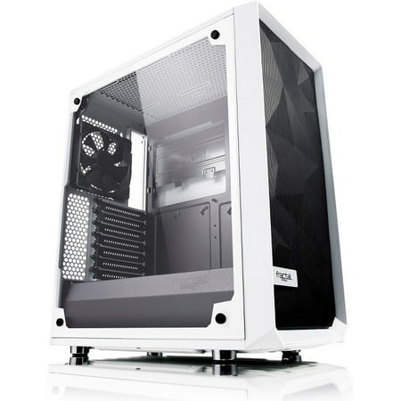 Fractal Design FD-CA-MESH-C-WT-TGC Computer Case (Best Desktop Case Under 50)