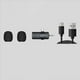 thumbnail image 2 of 2X Micrófonos Lavalier Inalámbricos 3 en 1 para , Android, Cámara, Micrófono USB-C, Mini Micrófono con Reducción de Ruido, 2 of 5