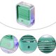 thumbnail image 2 of Ventilador De Mesa Mini ventilador de escritorio 330ml enfriador de aire de escritorio para camping/interior/exterior (verde), 2 of 7