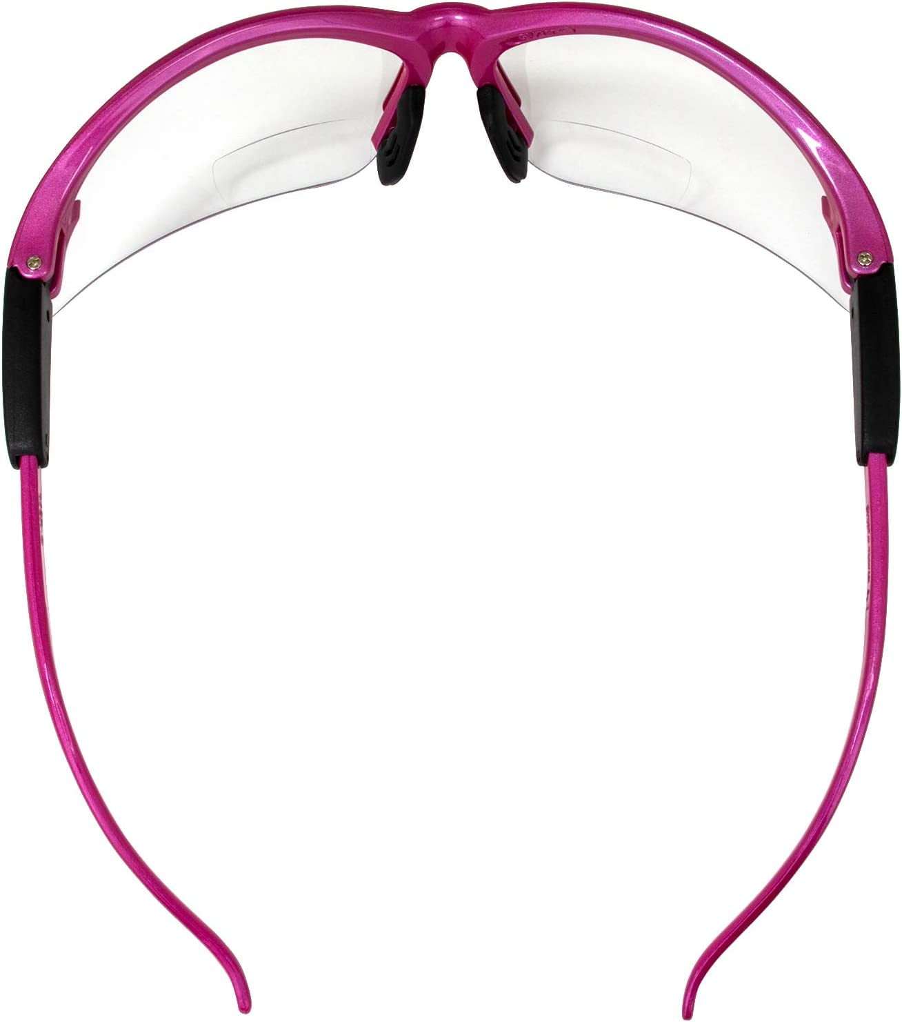 Safety Cougar Safety Glasses With Pink 2.0 Clear Lens