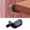 thumbnail image 3 of Shelf Brackets, 6Mm Minimalist Cabinet Shelf Bracket Black + Black Glue Bracket (Bg), By TINGXIN, 3 of 5