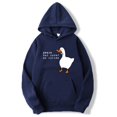 thumbnail image 1 of Sudadera con capucha con patrón de pato de la paz nunca Option para hombre, Sudadera con capucha de Hip Hop, abrigo de estilo Y2k, ropa de moda guapo Unisex, otoño xuanjing  unisex, 1 of 2