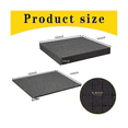 thumbnail image 2 of 4 Pieces Foam Insert for Cases Tool Box Foam Grid Line Foam Cubes Shockproof Sponge Pad, 40X40X2cm/40X40X5cm, 2 of 7