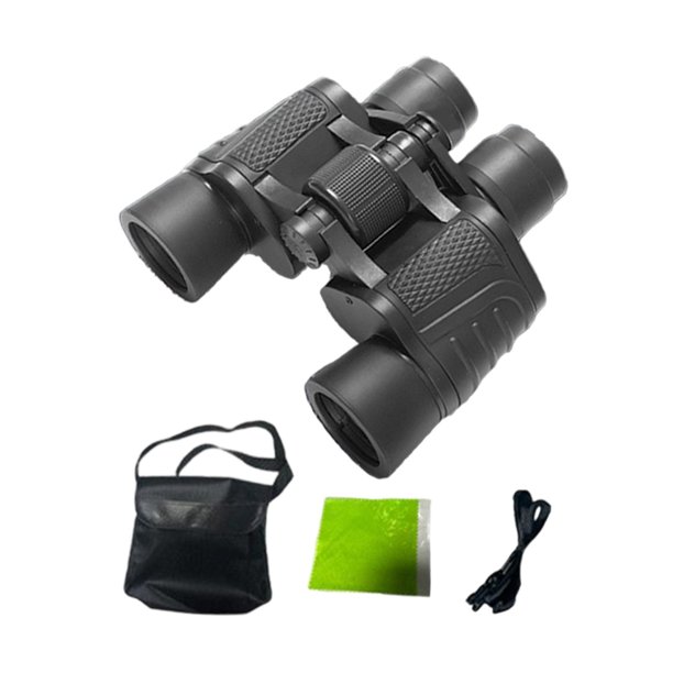 8x mini binoculares accesorios de transparente con bolsa de transporte multifunción compacto telescopio pequeño para el teatro de cumpleaños