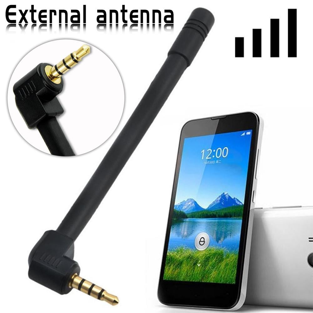 Outdoor 3 5mm External Antenna Signal Enhanced Booster Mobile Phone 5dbi Antenna Walmart Com Walmart Com