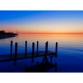 thumbnail image 3 of McLoughlin, James 14x12 Black Modern Framed Museum Art Print Titled - Lakescape V, 3 of 5